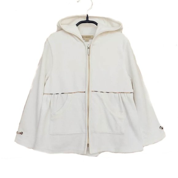 BURBERRY Off-White & Beige "Nova Check" Tracksuit - Picture 3 of 8